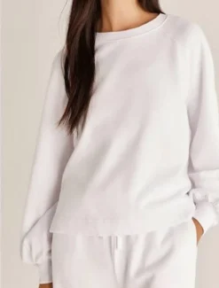 Z SUPPLY BLYTHE WASHED SWEATSHIRT(ZT221686)